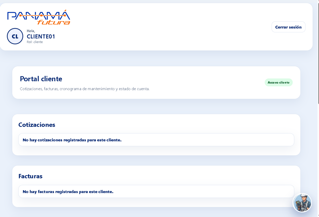 Portal cliente Panamá Futura